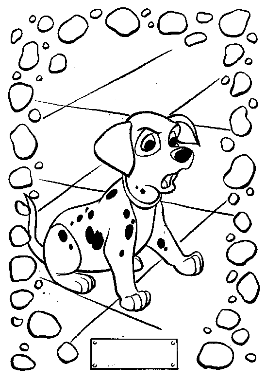 disney colouring picture 448