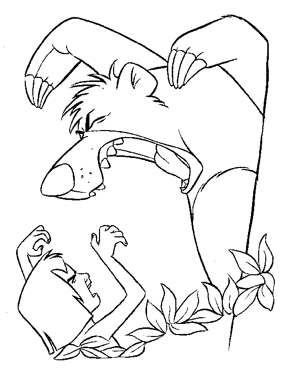 disney colouring picture 451