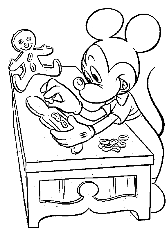 mickey disney colouring picture 569