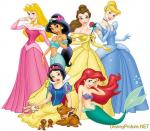 Disney Princess colouring